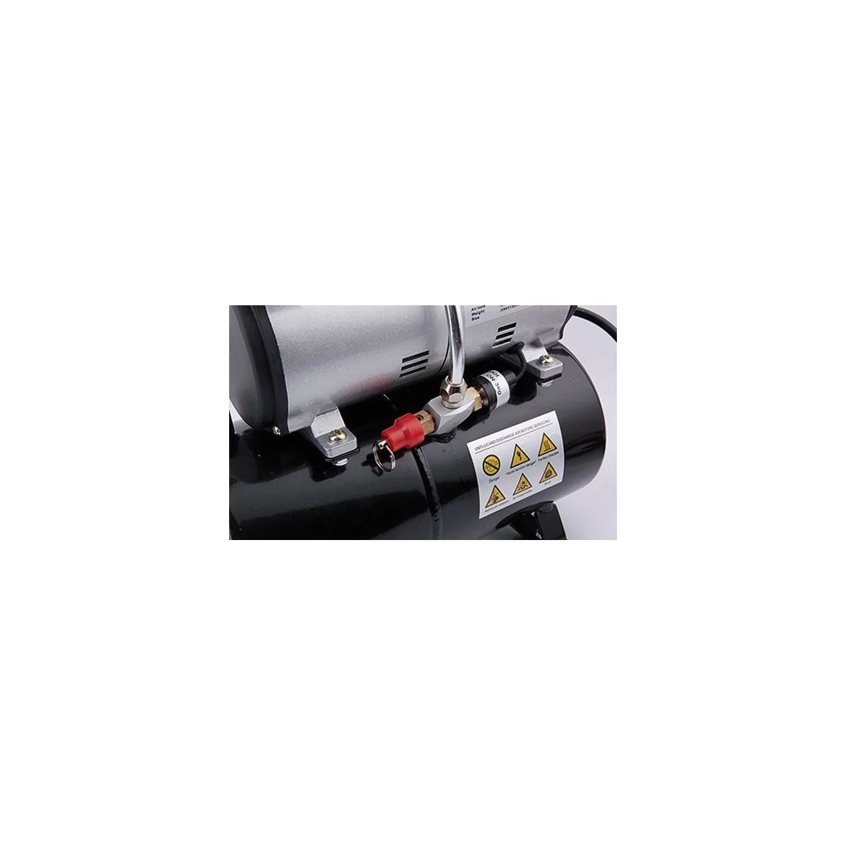 Mini Compresseur à cuve AS-186, pour aérographe, Fengda AS-186 - 3