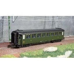Ree models VB427 Metallic passenger cars, ex-PLM, C8, green 306, ep...