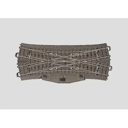 Marklin 24624 Double Crossing Junction 188.3mm / 24.3° C Track - Ma...