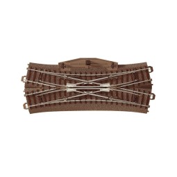 Trix 62624 Double Junction Crossover Turnout 188.3mm 24.3° - Trix_6...