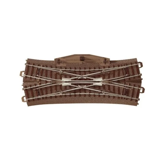 Trix 62624 Double Junction Crossover Turnout 188.3mm 24.3° Trix_62624-Trix 62624 Double Junction Crossover Turnout 188.3mm 24.3°