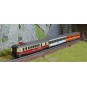 HN4390-Arnold HN4390 Set of 3 passenger cars, EuroCity "Mozart", DB restaurant / ÖBB 1st class / SNCF 1st class, N scale