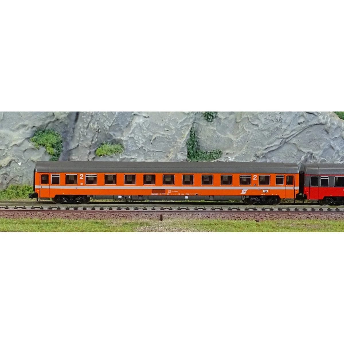 Arnold HN4391 Set of 3 passenger cars, EuroCity "Mozart", 2nd class...
