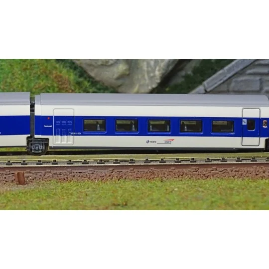 HN4356-Arnold HN4356 Set de 3 voitures complémentaires Talgo, Francisco de Goya, restaurant/bar/superreclinable, échelle N