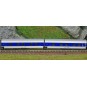 HN4357-Arnold HN4357 Set of 2 Talgo, Francisco de Goya, Sleeping Cars, N Scale