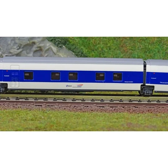 HN4357-Arnold HN4357 Set of 2 Talgo, Francisco de Goya, Sleeping Cars, N Scale