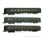 Arnold HN4383 Set de 3 voitures voyageurs DEV AO, A9/B10, échelle N Arnold HN4383 - 6 HN4383-Arnold HN4383 Set de 3 voitures voyageurs DEV AO, A9/B10, échelle N