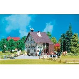 Faller 130280 Model kit, house with stork's nest