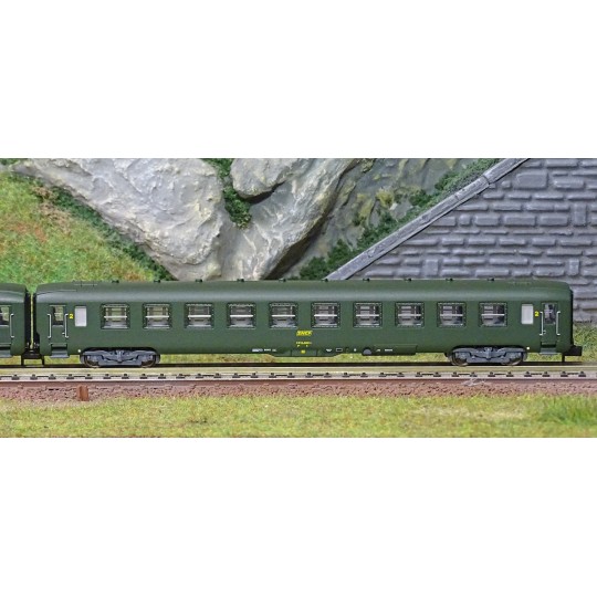 HN4385-Arnold HN4385 Set de 3 voitures voyageurs DEV AO, A9/B10, logo encadré, échelle N