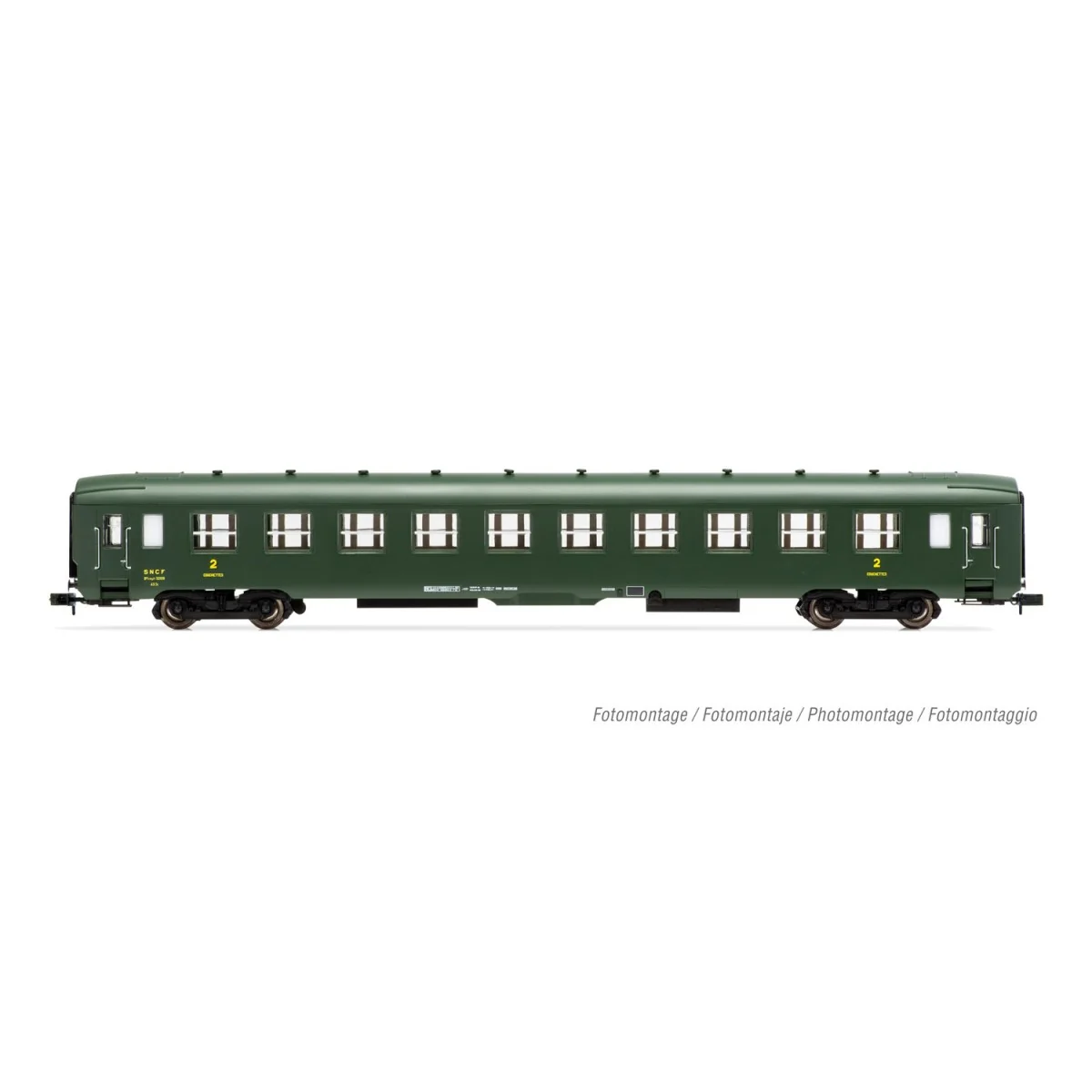 Arnold HN4384 DEV AO passenger car, B10c10, N scale Arnold HN4384 DEV AO passenger car, B10c10, N scale