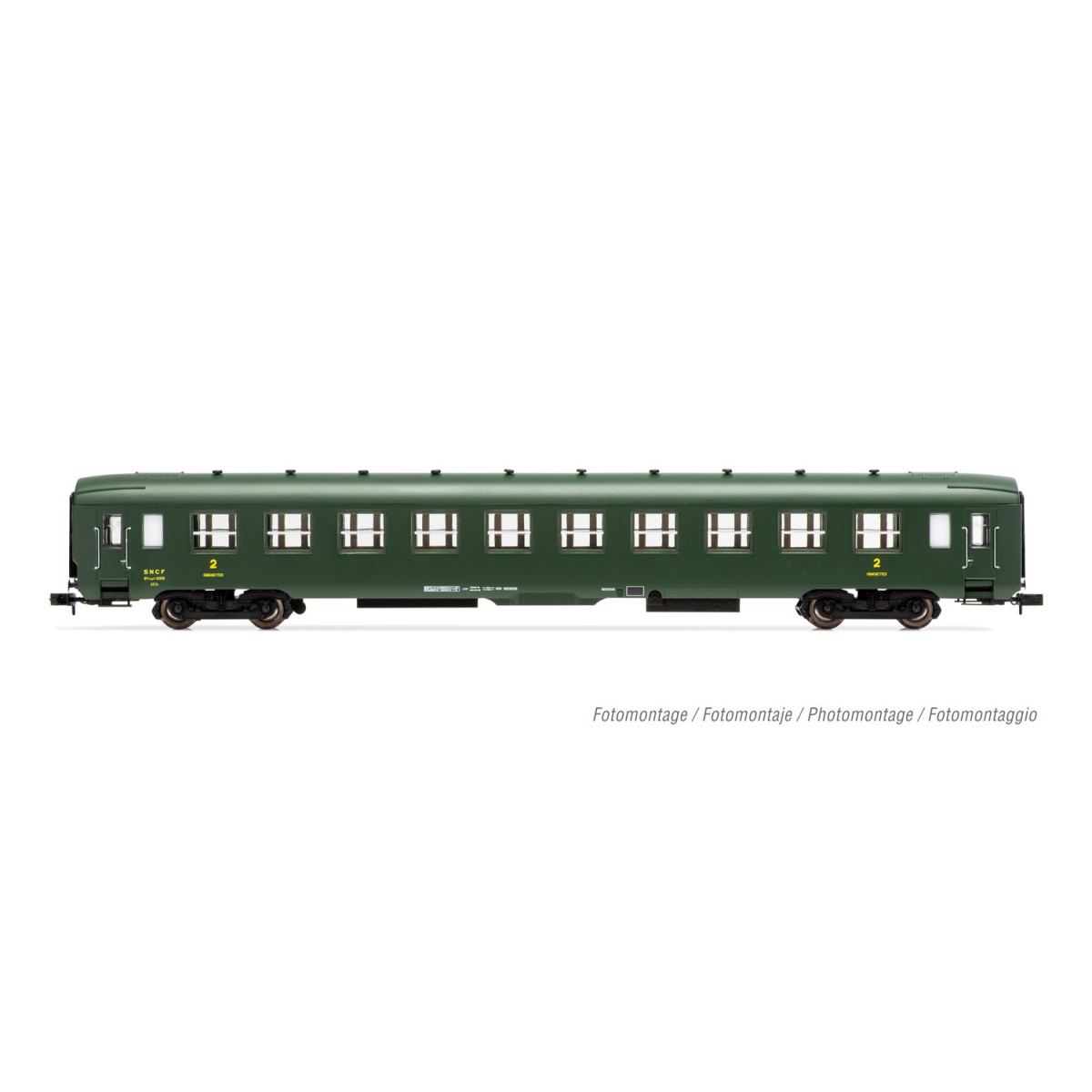 Arnold HN4384 DEV AO passenger car, B10c10, N scale - HN4384