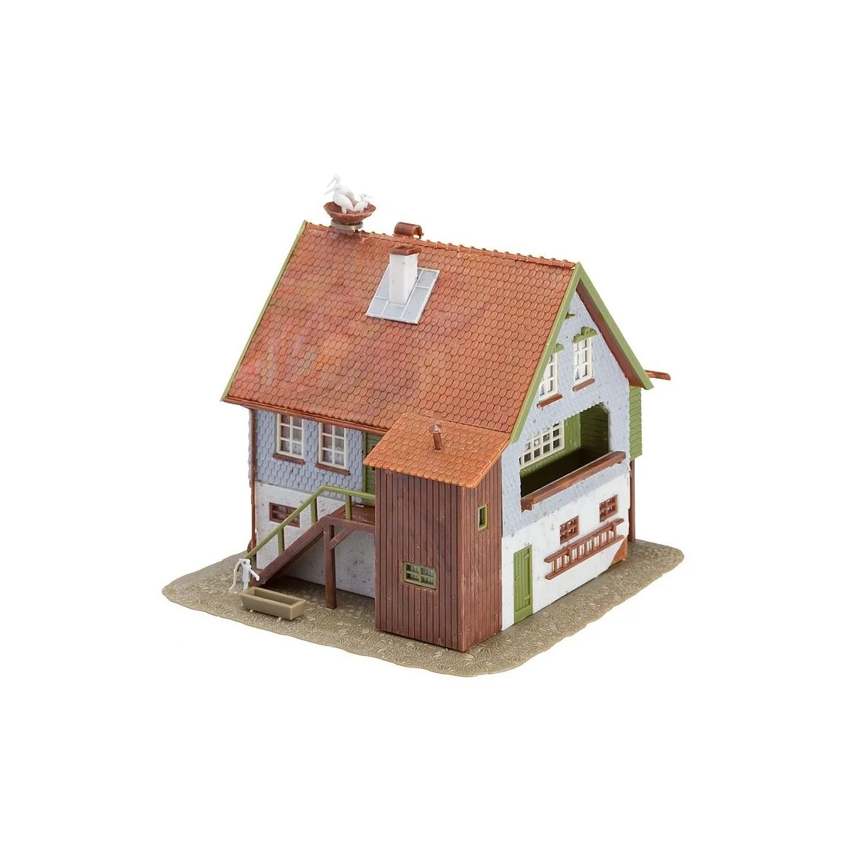 Faller 130280 Model kit, house with stork's nest - Faller_130280