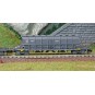 HN6548-Arnold HN6548 Set of 2 Faoos-type bogie hopper wagons, coal transport, SNCF, SGW, N scale