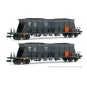 Arnold HN6550 Set de 2 wagons trémies à bogies type Faoos, transport de charbon, SNCF, Capcol/EDF, échelle N Arnold HN6550 - 4 HN6550-Arnold HN6550 Set de 2 wagons trémies à bogies type Faoos, transport de charbon, SNCF, Capcol/EDF, échelle N