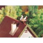 Faller_130280-Faller 130280 Model kit, house with stork's nest