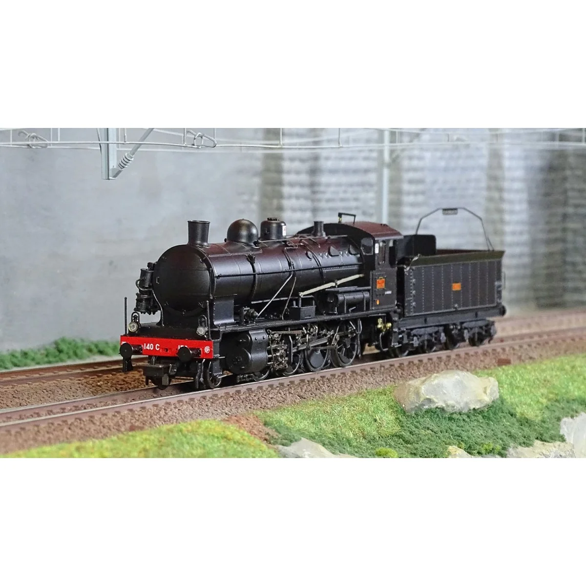 Jouef HJ2416 Locomotive à vapeur 140 C 158, livrée noire, SNCF Jouef HJ2416 - 1 Jouef HJ2416 Locomotive à vapeur 140 C 158, livrée noire, SNCF Jouef HJ2416 - 1