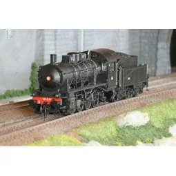 Jouef HJ2417S Locomotive à vapeur 040 D 507, livrée noire, SNCF, digitale sonore Jouef HJ2417S - 1