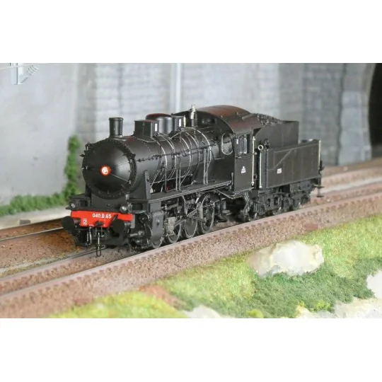 HJ2417-Jouef HJ2417 Locomotive à vapeur 040 D 507, livrée noire, SNCF