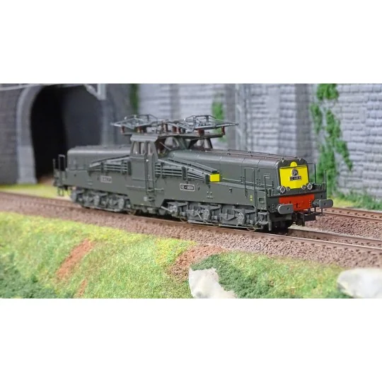 HJ2424-Jouef HJ2424 Locomotive électrique CC 14018, SNCF, 4 fanaux, livrée verte