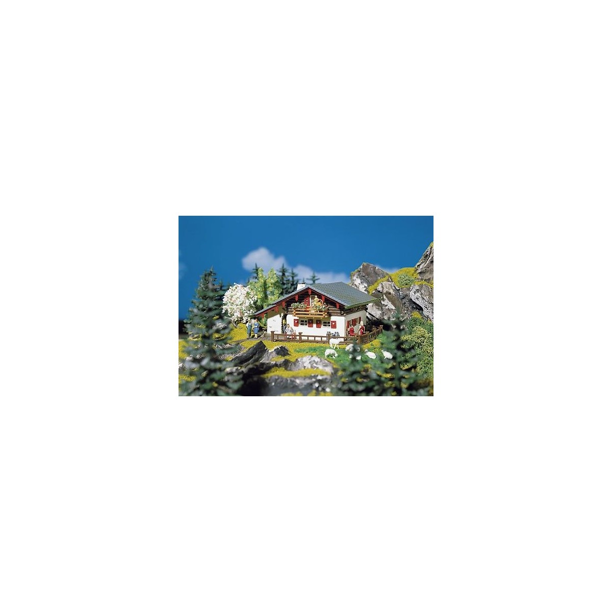 Faller 130287 Model Kit, Alpine Chalet - FALLER_130287