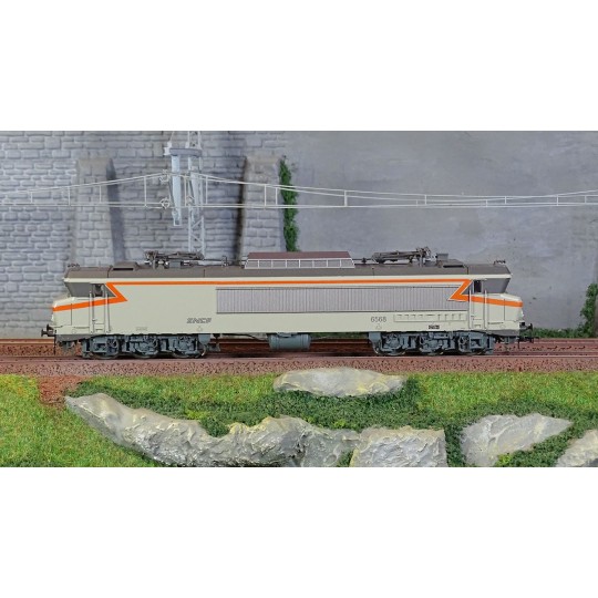 HJ2427-Jouef HJ2427 CC 6568 electric locomotive, SNCF, concrete livery