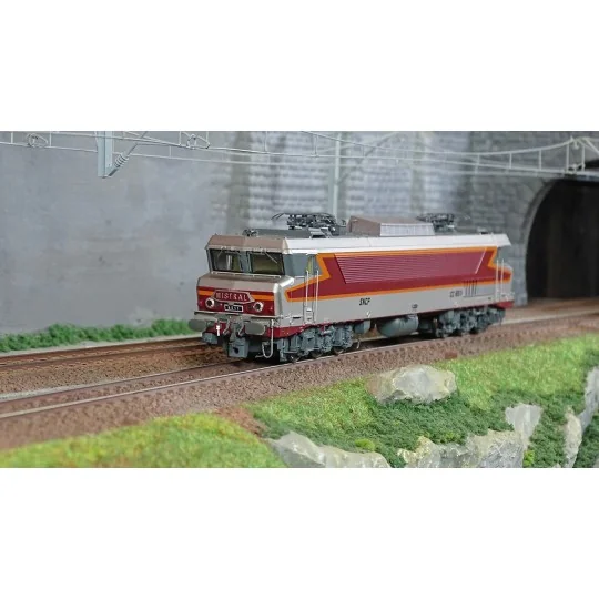 Jouef HJ2428S CC 6511 electric locomotive, SNCF, silver livery with... HJ2428S-Jouef HJ2428S CC 6511 electric locomotive, SNCF, silver livery with Mistral logo, digital sound
