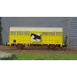 HJ6232-Jouef HJ6232 Wagon couvert type Gs, transport de chevaux, livrée jaune
