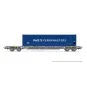 Jouef HJ6240 Bogie container wagon, F-NOVA, Sgss, with 45' "P&O Fer... HJ6240-Jouef HJ6240 Bogie container wagon, F-NOVA, Sgss, with 45' "P&O Ferrymasters" container