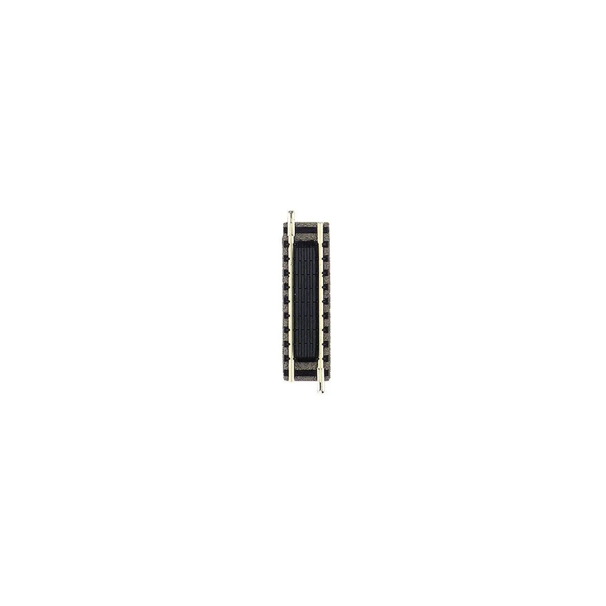 Fleischmann 9115 Straight rail with electric contact ballast, 55.5mm