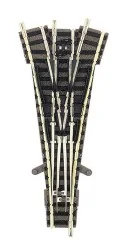 Fleischmann 9157 Turnout with triple ballast, manually operated, 111mm