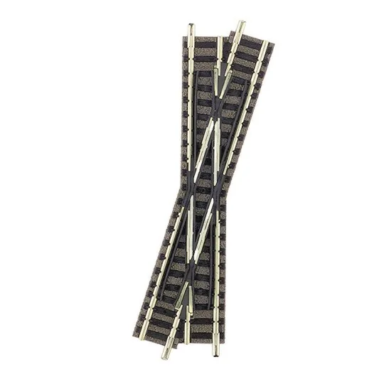Fleischmann 9163 Croisement avec ballast à droite, 15° / 111mm Fleischmann Fle_9163 - 1 Fle_9163-Fleischmann 9163 Croisement avec ballast à droite, 15° / 111mm
