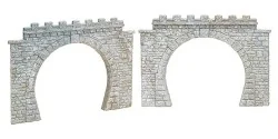 Faller 120565 Model Kit, Double Track Tunnel Entrance - Faller - Fa...