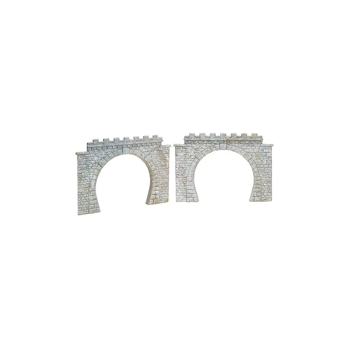 Faller 120565 Model Kit, 2 Tunnel Entrances, Double Track - Faller_...