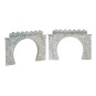 Faller_120565-Faller 120565 Model Kit, 2 Tunnel Entrances, Double Track