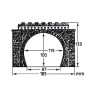 Faller 120565 Model Kit, Double Track Tunnel Entrance - Faller - Fa... Faller_120565-Faller 120565 Model Kit, 2 Tunnel Entrances, Double Track - Faller_120565