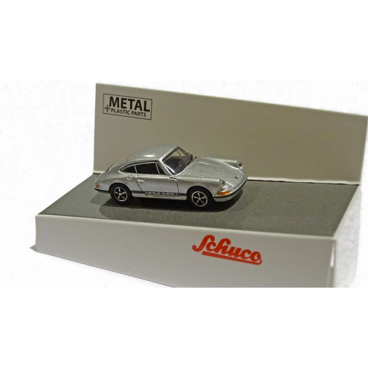 Schuco 452665906 Porsche 911 S, gray - Schuco_452665906