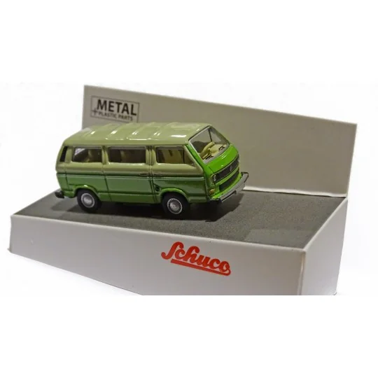 Schuco_452665909-Schuco 452665909 Volkswagen Bus T3b, green