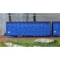 HJ6237-Jouef HJ6237 Articulated 3-axle covered wagon, Lails type, blue livery, EVS