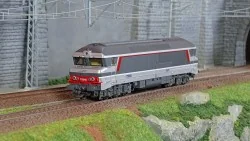 Jouef HJ2604 Locomotive diesel CC 72068, SNCF, Multiservice, logo Casquette Jouef HJ2604 - 1