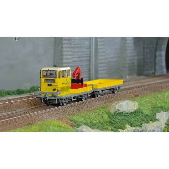 HE2008-Electrotren HE2008 KLV 53 diesel railcar, RENFE, yellow, era IV