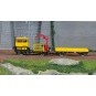 HR2909-Rivarossi HR2909 KLV 53 diesel railcar, FS, yellow RFI