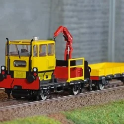 Rivarossi HR2909 Draisine diesel KLV 53, FS, jaune RFI Rivarossi HR2909 - 1