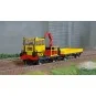 Rivarossi HR2909 KLV 53 diesel railcar, FS, yellow RFI HR2909-Rivarossi HR2909 KLV 53 diesel railcar, FS, yellow RFI