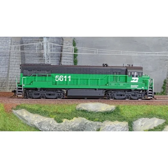 HR2887S-Rivarossi HR2887S Locomotive diesel U25C 5611, Burlington Northern, digitale sonore