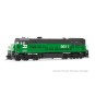 HR2887-Rivarossi HR2887 Locomotive diesel U25C 5611, Burlington Northern