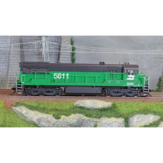 HR2887-Rivarossi HR2887 Locomotive diesel U25C 5611, Burlington Northern