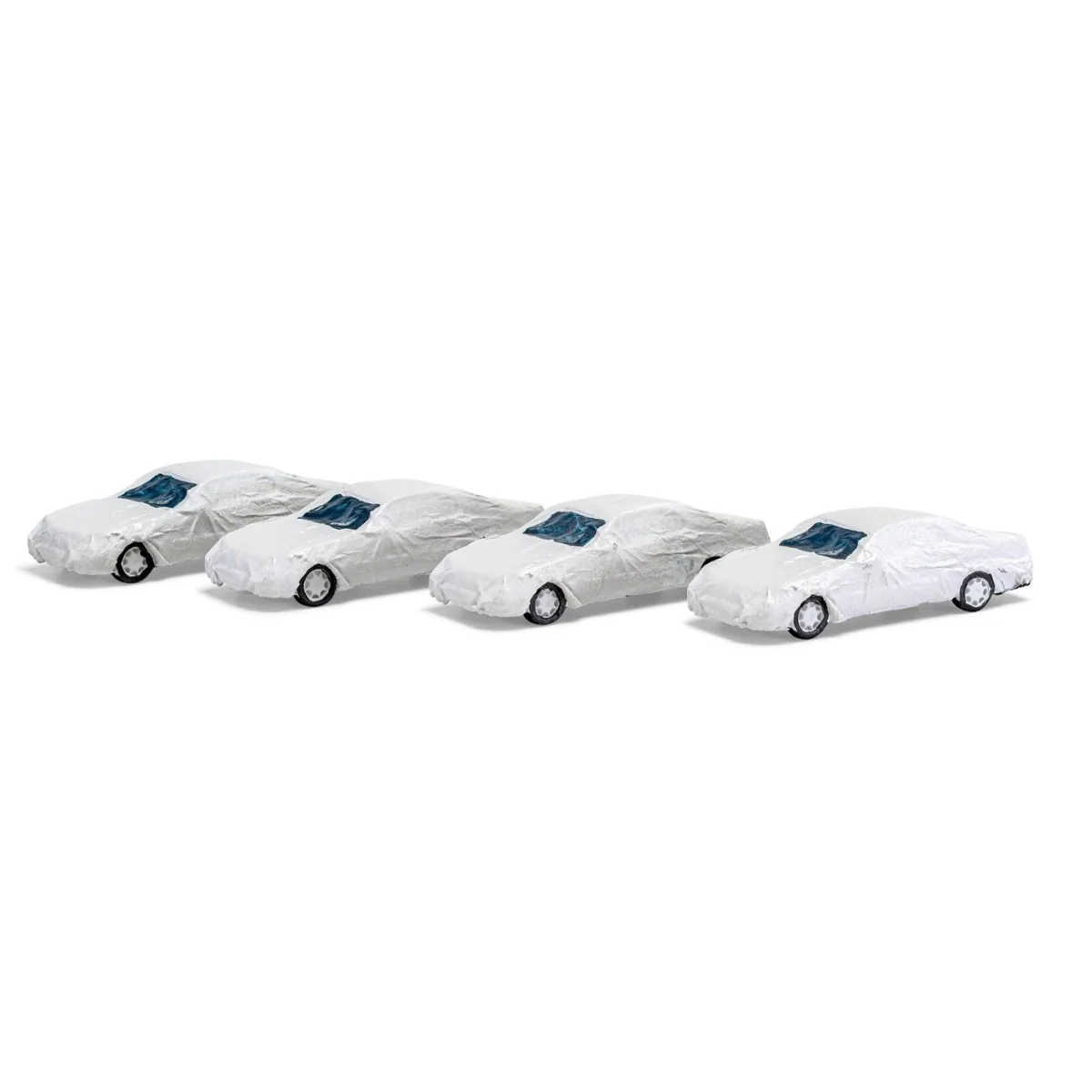 Heico HC2100 Wagon Loader, 4 Luxury Covered Cars Heico HC2100 Wagon Loader, 4 Luxury Covered Cars