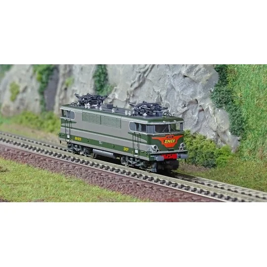 Trix_16693-MiniTrix 16693 Locomotive électrique BB 9200, SNCF, livrée spéciale Arzens, digitale sonore, échelle N