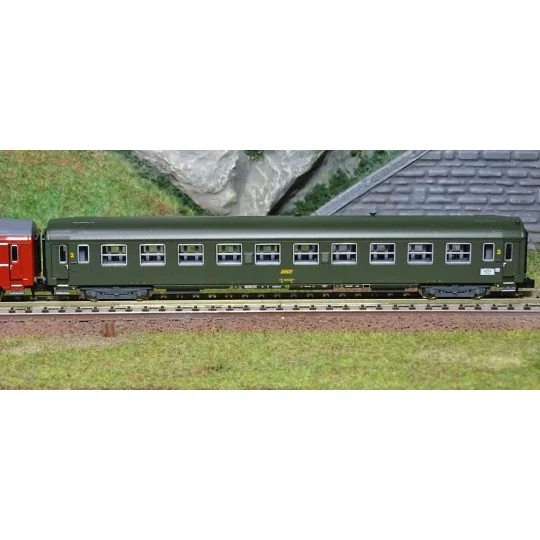 MiniTrix 18219 Set de 3 voitures grandes lignes Nice - Paris, A9 / Vru / B10, SNCF, échelle N Trix Trix_18219 - 4 Trix_18219-MiniTrix 18219 Set de 3 voitures grandes lignes Nice - Paris, A9 / Vru / B10, SNCF, échelle N