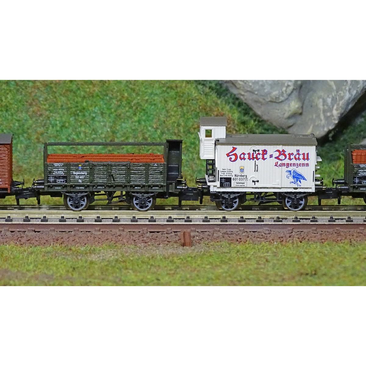 MiniTrix 15715 Set of 5 freight wagons, 150 years of local railways...